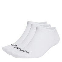 Adidas białe skarpety męskie 3 szt. Low Cut No Show, Rozmiar UE 49 - 51
