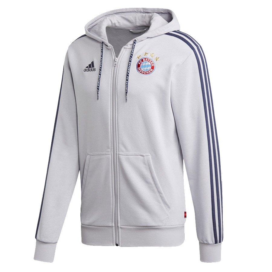 Adidas, Szal kibica, FC Bayern SCARF DY7684, biały Adidas, Szal kibica, FC Bayern SCARF DY7684, biały