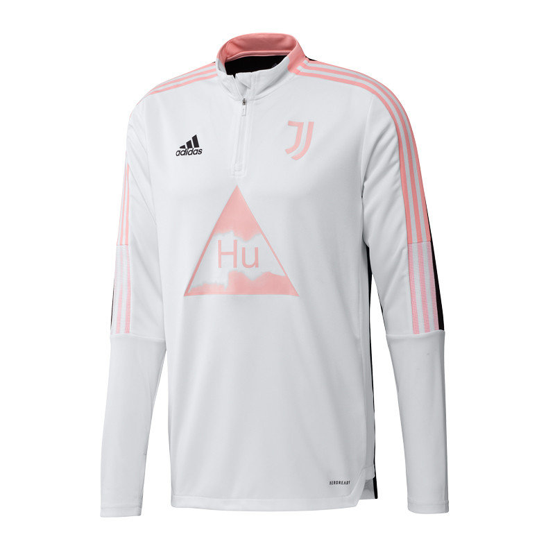 adidas Juventus Turin Human Race Trainingstop Weiss | Liga | Ãberzieher