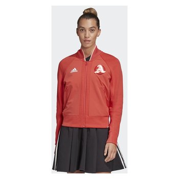 Adidas, Bluza sportowa damska, M VRCT JACKET FI9213, czerwony, rozmiar S - Adidas