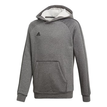 Adidas, Bluza sportowa dziecięca, Core18 Y Hoody, szary, rozmiar 116 - Adidas