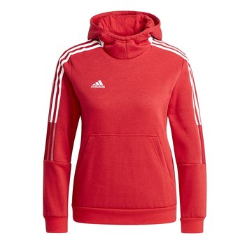 Adidas, Bluza sportowa dziecięca, Tiro 21 Sweat Hoody Junior GM7338, czerwony - Adidas