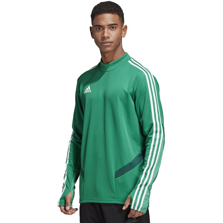 Фото - Футбольна форма Adidas , Bluza sportowa męska, TIRO 19 TR Top sportowy DW4799, zielony, roz 