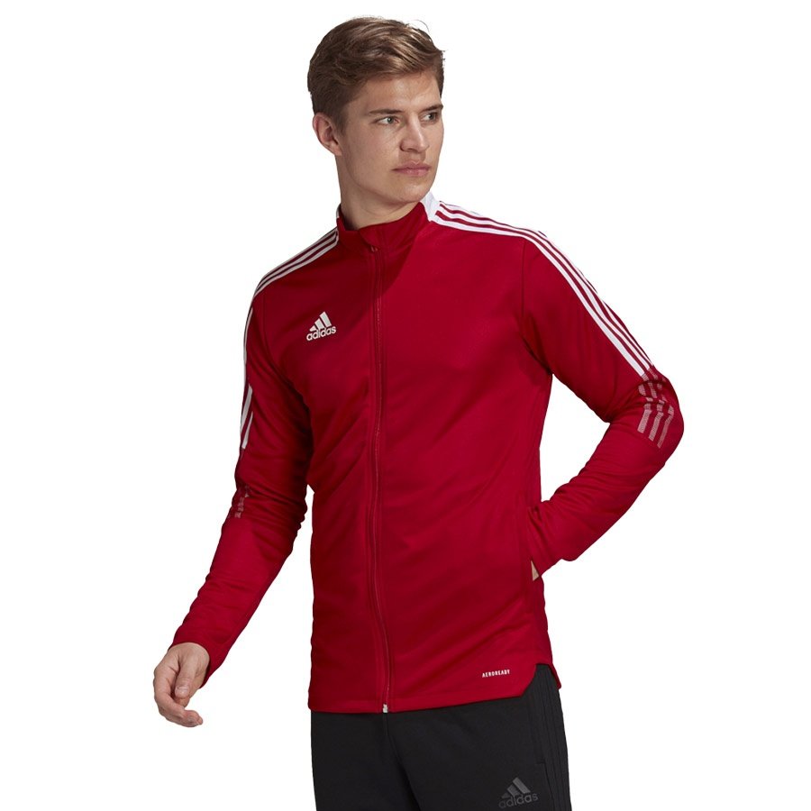 Adidas Bluza Sportowa Męska Tiro 21 Track Jacket Gm7308 Czerwony