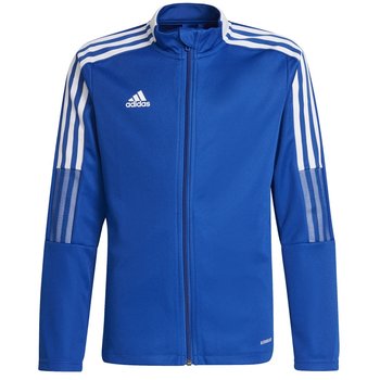 Adidas, Bluza sportowa, Tiro 21 Track Jacket Junior GM7315, niebieski, rozmiar 152 - Adidas