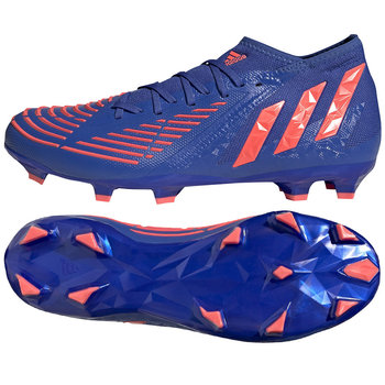 Adidas, Buty do piłki nożnej Predator Edge.2 FG GW2270, 41 1/3, niebieskie - Adidas