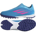 Adidas, Buty do piłki nożnej X Speedflow.3 LL TF J GW7501, 37 1/3, niebieskie - Adidas