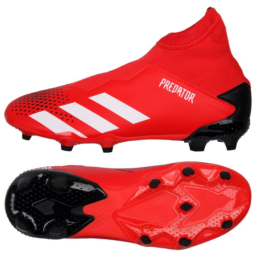 Adidas, Buty dziecięce, Predator 20.3 LL FG EF1907, czerwony, rozmiar