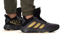 Adidas, Buty sneakersy Ownthegame 2.0 Gw5483, rozm. 44, Szaro-złoty Adidas