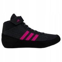 Adidas Buty Zapaśnicze Havoc 2 bokserskie, treningowe Czarno/Różowe 40