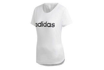 adidas Design 2 Move Logo Tee DU2080, Kobieta, T-shirt kompresyjny, Biały - Adidas