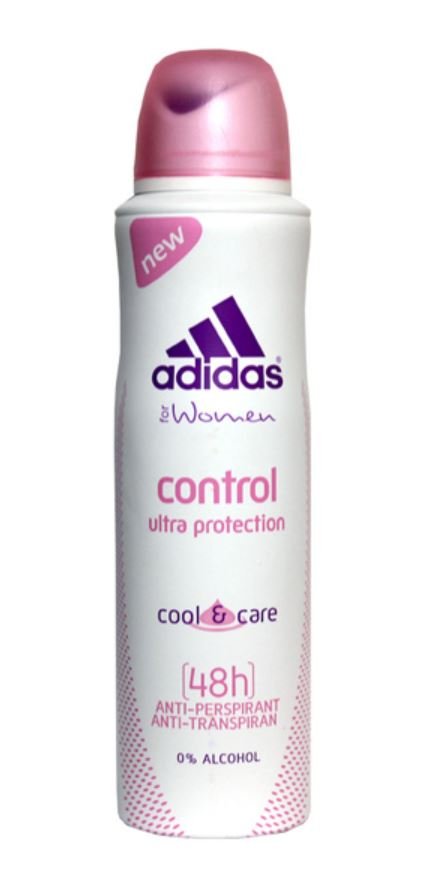 Zdjęcia - Dezodorant Adidas For Women, Control Ultra Protection Cool & Care,  W Spray 