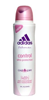 Adidas For Women, Control Ultra Protection Cool & Care, Dezodorant W Sprayu, 150 Ml - Adidas