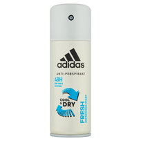 Adidas, Fresh Cool & Dry, Dezodorant dla mężczyzn w spray'u, 150 ml Adidas