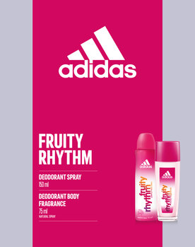 Adidas, Fruity Rhythm, Zestaw kosmetyków do pielęgnacji, 2 szt. - Adidas