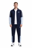 ADIDAS GRANATOWY DRES MĘSKI Z BŁĘKITNYMI WSTAWKAMI SPORTOWY S 1I1D Adidas