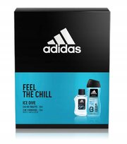 Adidas, Ice Dive Man, Zestaw Kosmetyków, 2 Szt.