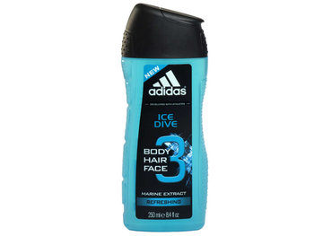 Adidas Ice Dive (N), Żel pod prysznic męski, 250 ml - Adidas