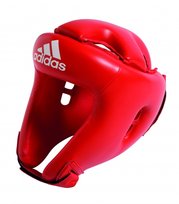 Adidas, Kask bokserski, Rookie czerwony, rozmiar L