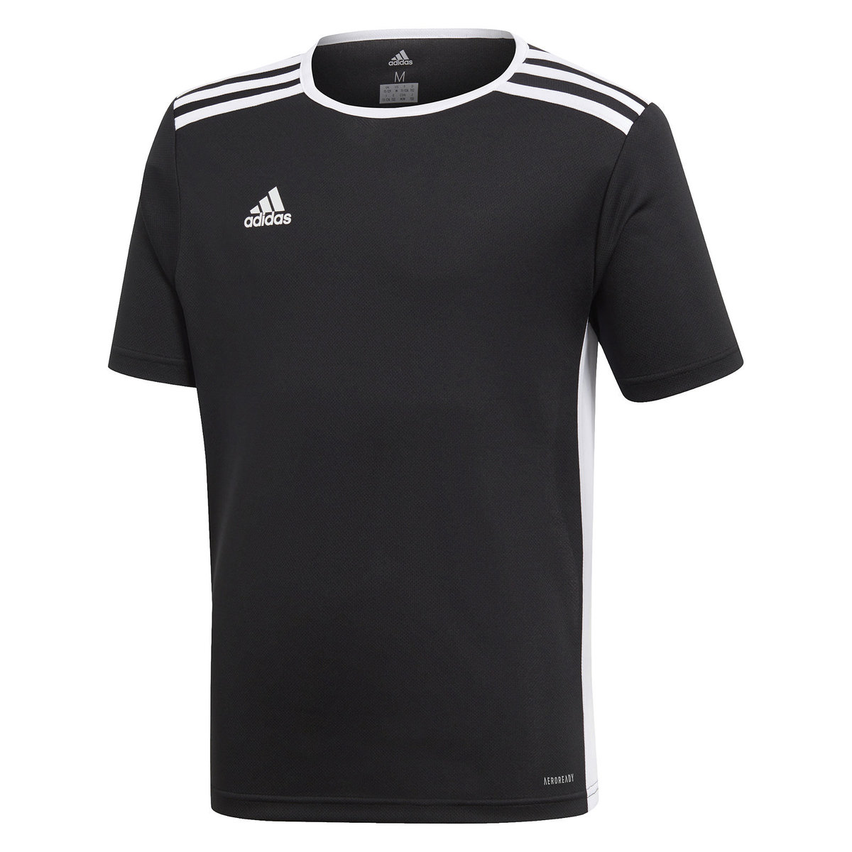 Фото - Футбольна форма Adidas , Koszulka dziecięca, Entrada 18 JSY CF1041, czarny, rozmiar 116 