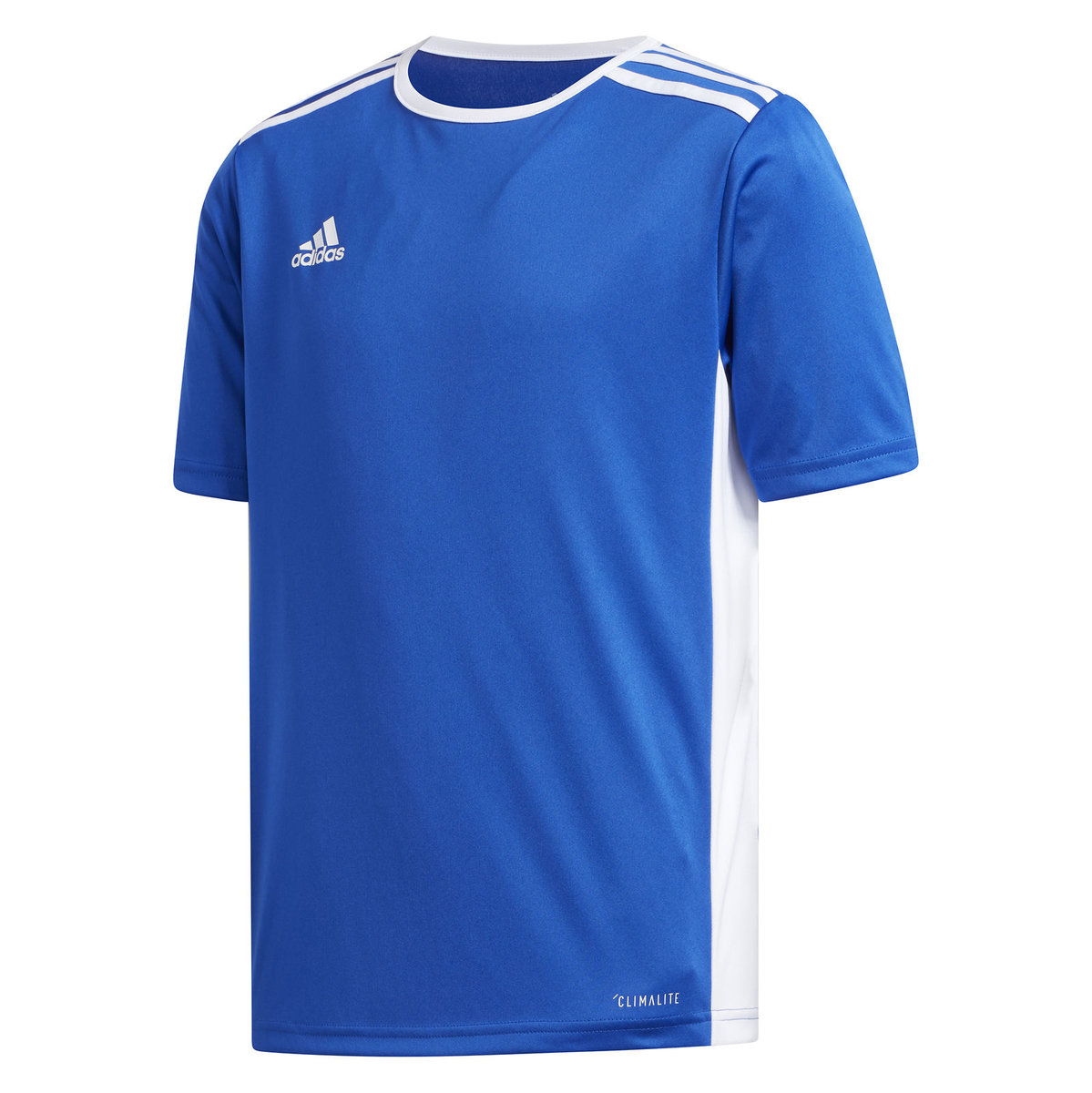 Фото - Футбольна форма Adidas , Koszulka dziecięca, Entrada 18 JSY CF1049, niebieski, rozmiar 128 