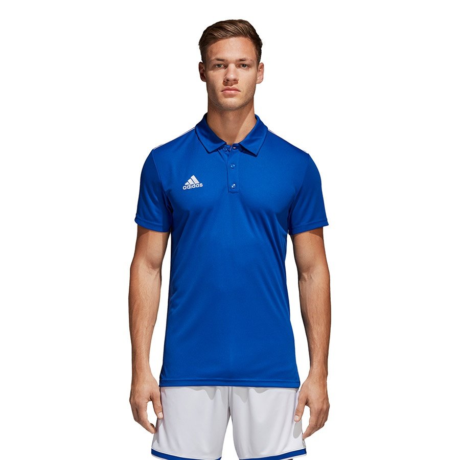 Фото - Футбольна форма Adidas , Koszulka męska, CORE 18 Polo CV3590, rozmiar M 