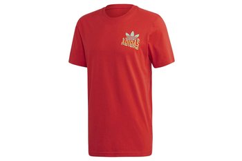Adidas, Koszulka męska, MULTI FADE SP T FM3380, czerwony, rozmiar L - Adidas