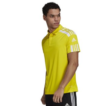 Adidas, Koszulka męska, Polo SQUADRA 21 GP6428, żółty, rozmiar S - Adidas