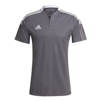 Adidas, Koszulka męska, Polo Tiro 21 GM7364, szara, rozmiar M - Adidas