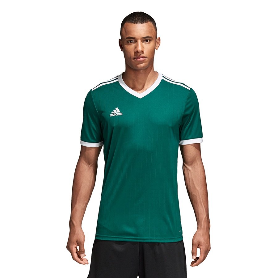 zielony t shirt adidas