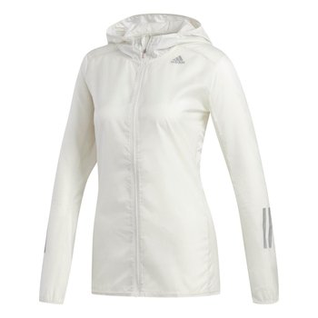 Adidas, Kurtka do biegania damska, RESPONSE JACKET / DX1526, biały, rozmiar XS - Adidas
