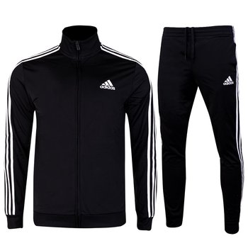 Adidas Męski Dres Kompletny 3S Tr Tt Ts Black Gk9651 174 (M) - Adidas