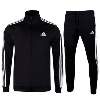 Adidas Męski Dres Kompletny 3S Tr Tt Ts Black Gk9651 186 (L) - Adidas