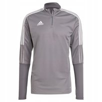 Adidas Męski Top Treningowy Tiro 21 Quarter Zip (S (52-55 Cm) / Szary) Adidas