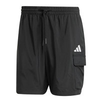 Adidas Męskie Spodenki Essentials Chelsea Small Logo Cargo Shorts (L / Czarny) Adidas