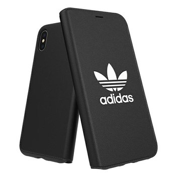 Adidas OR Booklet Case BASIC iPhone X/Xs czarno biały/black white 31589 - Adidas