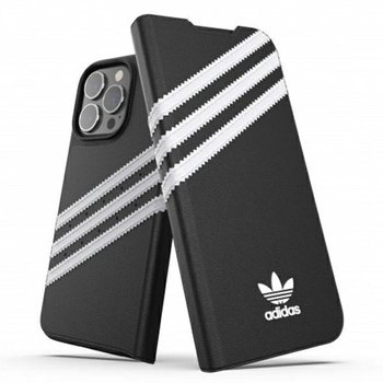 Adidas Or Booklet Case Pu Iphone 13 Pro / 13 6,1" Czarno Biały/Black White - Adidas