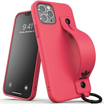 Adidas OR Hand Strap Case etui pokrowiec do iPhone 12/12 Pro 6,1" różowy/pink 42397 - Adidas