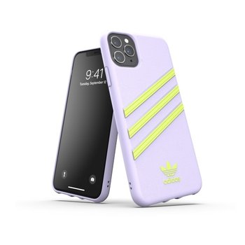 Adidas OR Moudled Case Woman iPhone 11 Pro Max fioletowy/purple 37638 - Adidas