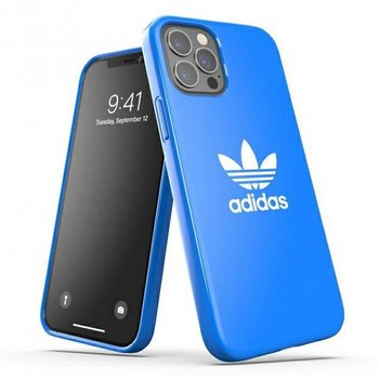 Adidas OR SnapCase Trefoil etui pokrowiec do iPhone 12/12 Pro niebieski/bluebird 42289 - Adidas