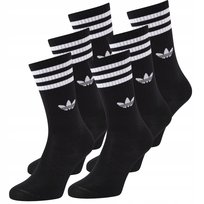 ADIDAS Skarpety AD181003Y-Q12 MĘSKIE Czarne Bawełna 3PARY ROZ. 36-40 Inna marka