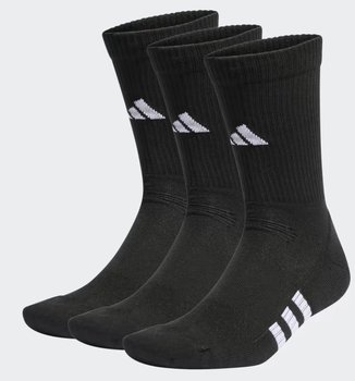 Adidas, Skarpety Performance Cushioned Crew Socks, IC9519, 3 pary, czarne, rozmiar L - Adidas