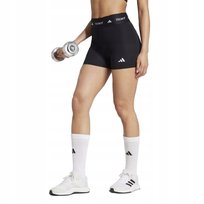Adidas Spodenki Dresowe Legginsy Damskie Czarne Krótkie z Logo XS Kwa Adidas