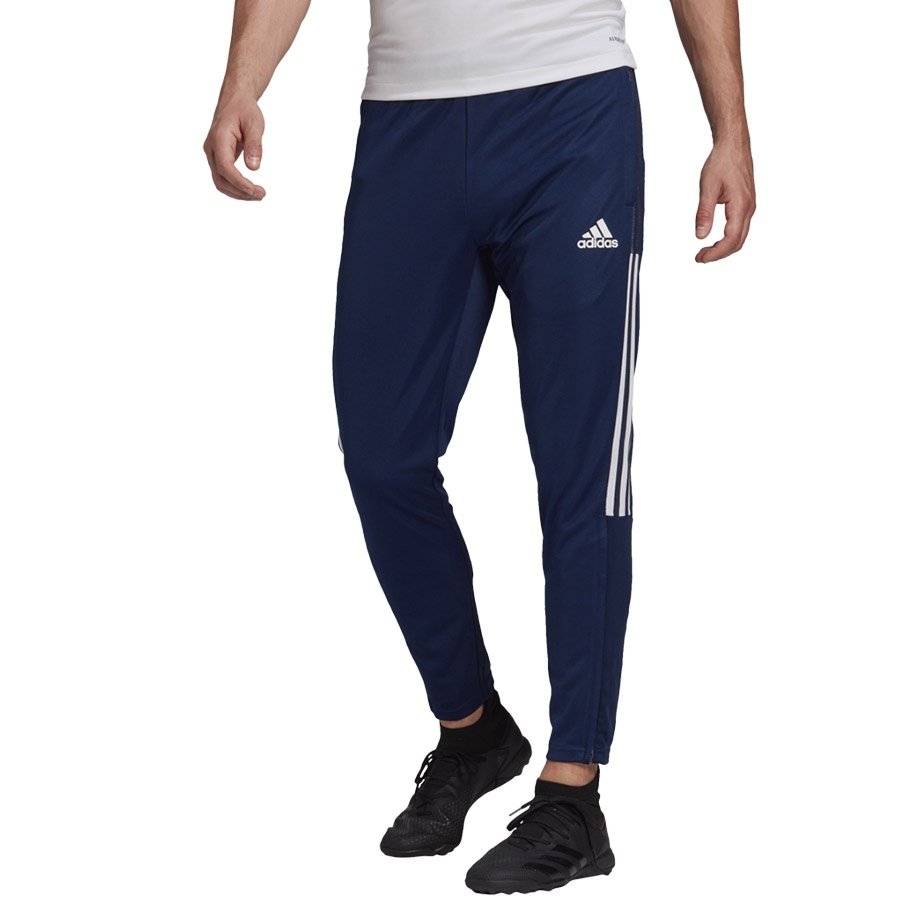 Adidas, Spodnie, Tiro 21 Training Pant Slim GE5427, granatowy, rozmiar XL-Zdjęcie-0
