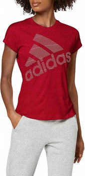 Adidas t-shirt Damski Ss Badge of Sport Logo Tee Eb4493 XS czerwony - Adidas