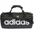 Adidas, Torba sportowa Essentials Linear Duffel Extra Small, HT4744, Czarno-biała - Adidas