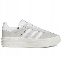 Adidas Trampki Damskie Skórzane Szare Sznurowane 39 1/3 I2B Adidas