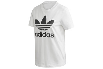 adidas Trefoil Tee FM3306, Kobieta, T-shirt kompresyjny, Biały - Adidas