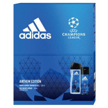 Adidas, Uefa VI Anthem Edition, Zestaw kosmetyków do pielęgnacji, 3 szt. - Adidas