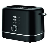 Adler AD 3224B Toster 750W z Funkcją Rozmrażania i 7 Stopniami Opiekania, Elegancki Design, Łatwe Czyszczenie